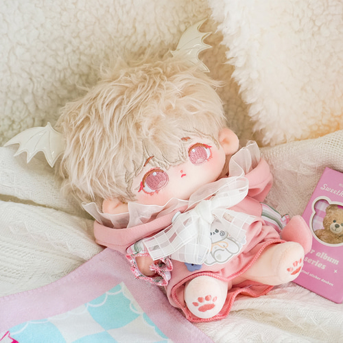無属性 ぬいぐるみ 20cm 着せ替えぬいぐるみ 角付け男の子 着せ
