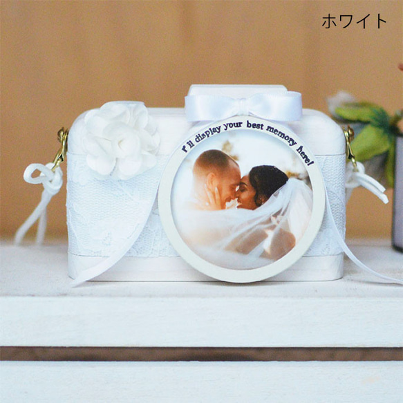 冬限定2025 　カメラ好きな方への結婚祝いに！カメラ型フォトフレーム 4枚目の画像