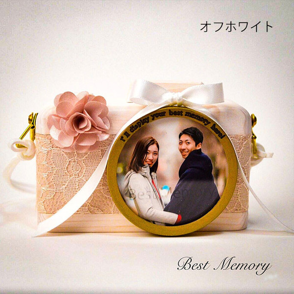 冬限定2025 　カメラ好きな方への結婚祝いに！カメラ型フォトフレーム 1枚目の画像