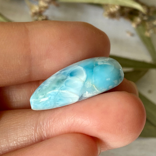 カリブの宝玉 海の色を持つミネラル♢ラリマー ルース 29 天然石 カリブの宝玉 海の色を持つミネラル♢ラリマー ルース 29 天然石