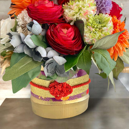 数量限定 手作り 門松 門松飾り 新年飾り 本物の竹 正月アレンジ