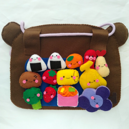 おべんとうばこのうた 首掛けシアター 手袋シアター エプロンシアター