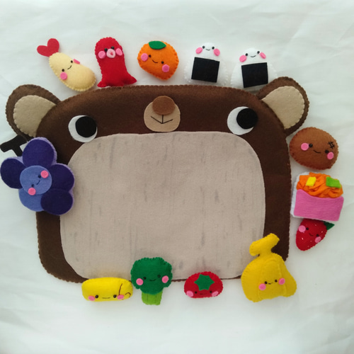 おべんとうばこのうた 首掛けシアター 手袋シアター エプロンシアター