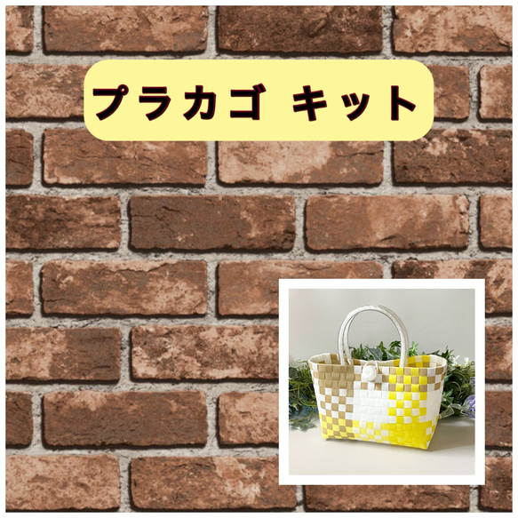 プラカゴキット ベージュレモン ～小さめSサイズ ～ スパバッグ