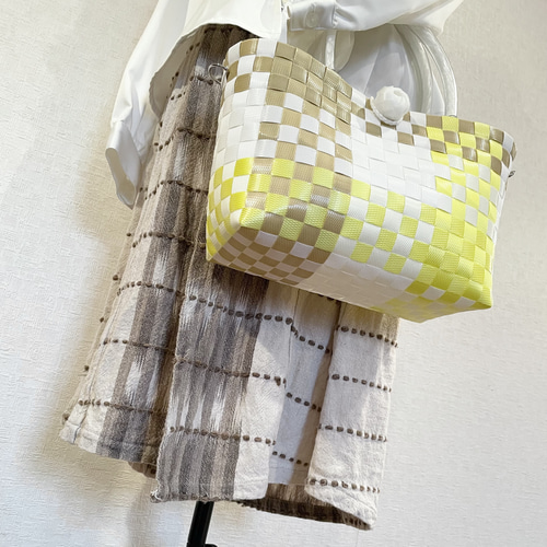 プラカゴキット ベージュレモン ～小さめSサイズ ～ スパバッグ