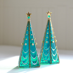 おまとめ３点　専用出品　波レジンアートクリスマスツリー 2点その他2点 e0d82b07a0a2aa9602be867ebb7732