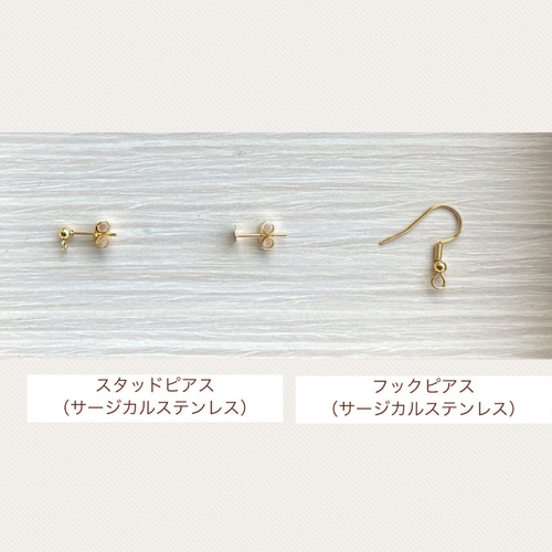 親子雪だるまイヤリング/ピアス イヤリング・ノンホールピアス Mix