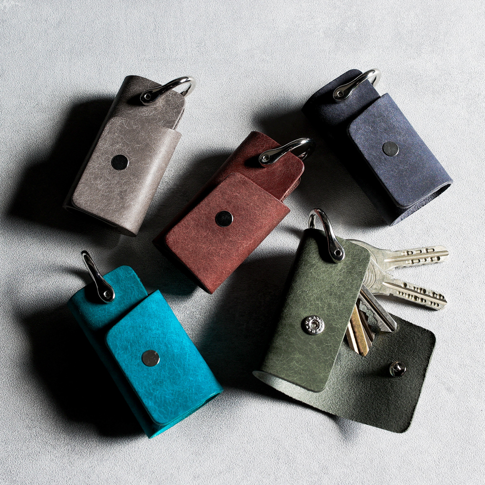 キーケース シュランケンカーフレザー/cisei メゾンタクヤ acate