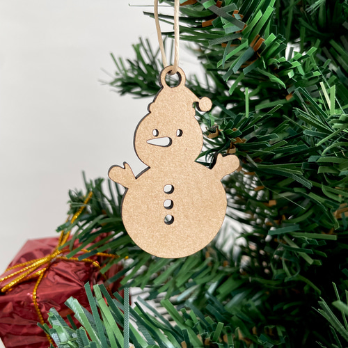 木製クリスマスオーナメント Bセット/ クリスマスツリー飾り