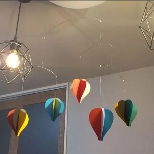 モビール 気球 バルーン モビール 北欧 デンマーク製 Balloon Mobile 5 バルーン 気球