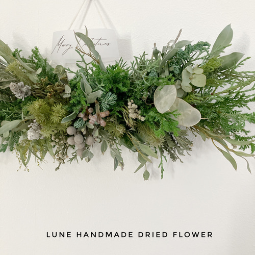 クリスマススワッグ 横長スワッグ スワッグ lune 通販 16867845