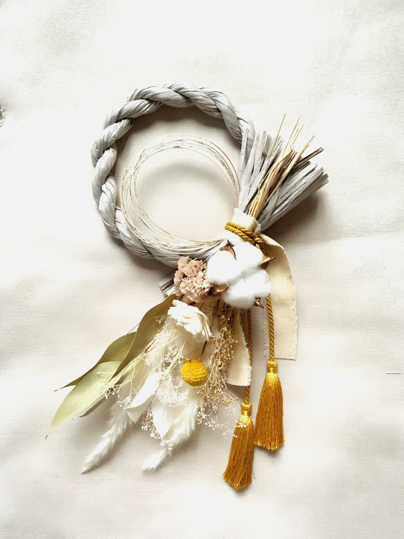 とむむ様♡ご確認用　開運♥️Luana♥️しめ縄ミニリース☆お正月飾り W✕G① とむむ様♡ご確認用 開運♥️Luana♥️しめ縄ミニリース☆お正月