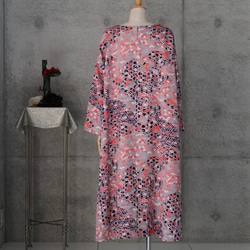 ワンピース/フリーサイズ  大きめ　着物リメイク    kimono 6枚目の画像