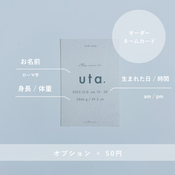 【you.】マンスリーカード　マンスリーフォト　ベビーフォト　ベビーカード　月齢フォト　月齢カード　足形アート　手形　 9枚目の画像