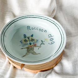 oval bowl.   raccoon dog 1枚目の画像
