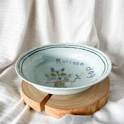 oval bowl.   raccoon dog 3枚目の画像