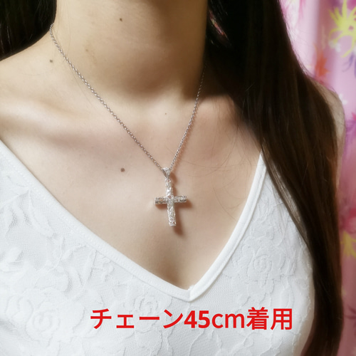 ハワイアンジュエリー シルバー925 透かし彫り クロス ペア