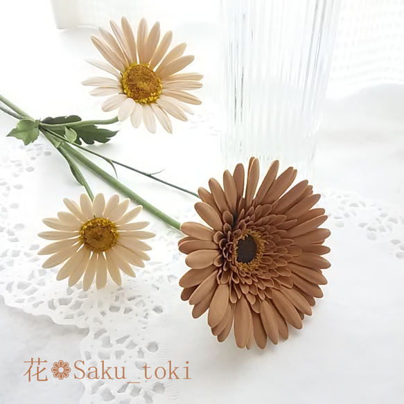 専用 超特大 ガーベラとマーガレットのフラワーリース 50cm 専用 超