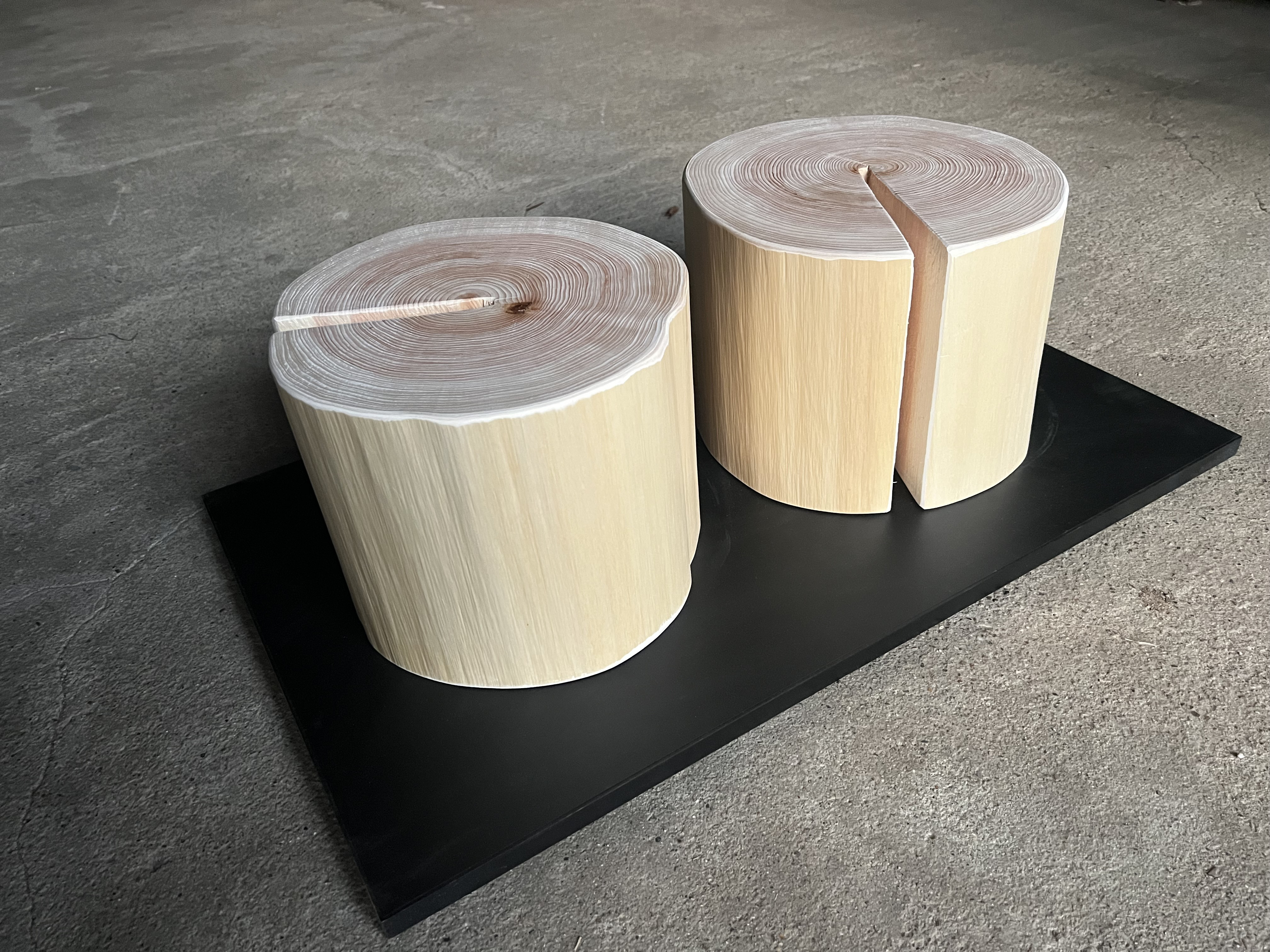 檜　丸太　椅子　スツール　No.1442 檜 丸太 椅子 スツール No.1442 檜 丸太 椅子 スツール No.1442