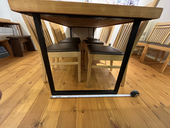 テーブル用アイアン脚のみ（ロの字型） 30角 ダイニングテーブル Life+