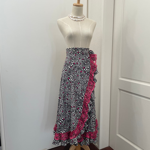 フラメンコ衣装 巻きスカート ロングスカート（マキシ丈） duende 通販