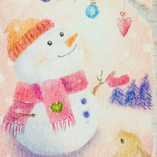 森のクリスマス−6（パステル画・原画） 絵画 PRISM Arch 通販