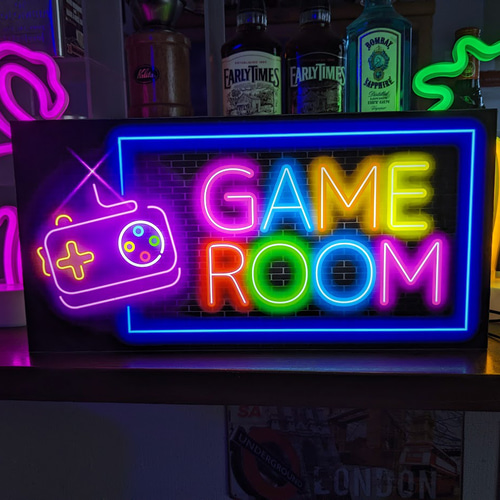 Lサイズ】GAME ゲーム ゲームルーム ゲームセンター アーケード