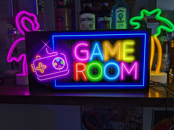 送料無料 ギフト Lサイズ】GAME ゲーム ゲームルーム ゲームセンター アーケード その他