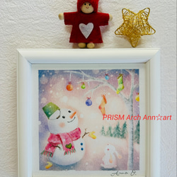 森のクリスマス−4（パステル画・原画） 絵画 PRISM Arch 通販