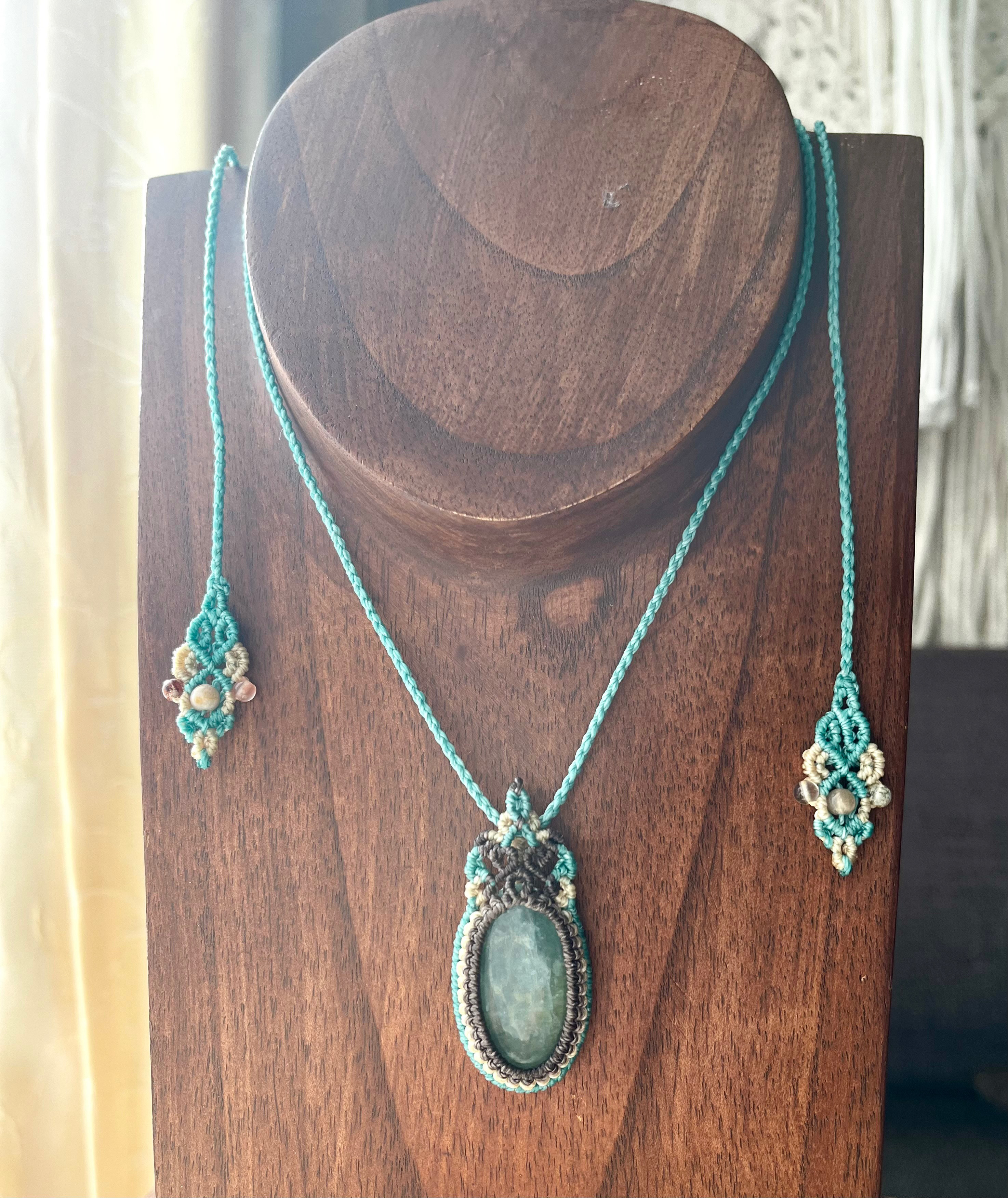 アクアマリン〜グリーンベリル〜ペンダント