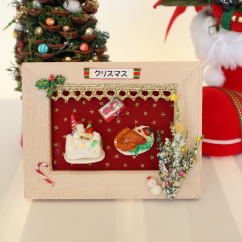 ミニチュアクリスマスフォトフレーム クリスマスツリー