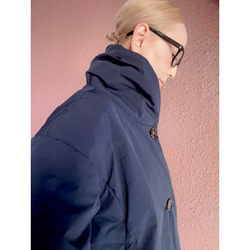 RATA ❤️ 超輕超保暖 ❤️ 優質蓬鬆外套 ❤️ 填充 ❤️ 2 向領 ❤️ 優雅海軍藍 第10張的照片