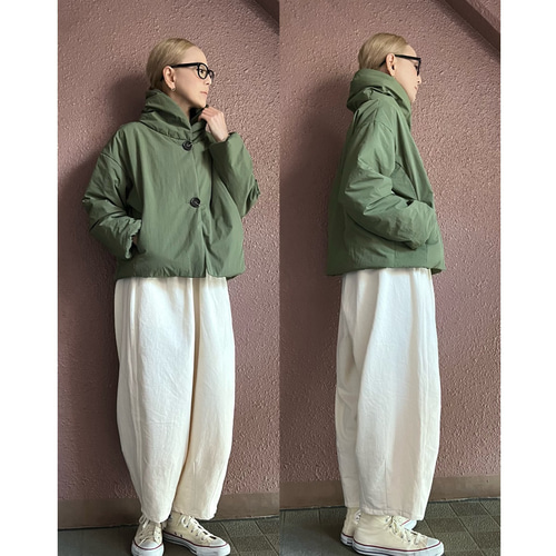 【チロ様用】RLX 2WAY中綿ジャケット フード着脱可 ネイビー175/96A セール】中綿フード脱着2WAYジャケット / フェイクダウン（ダウン