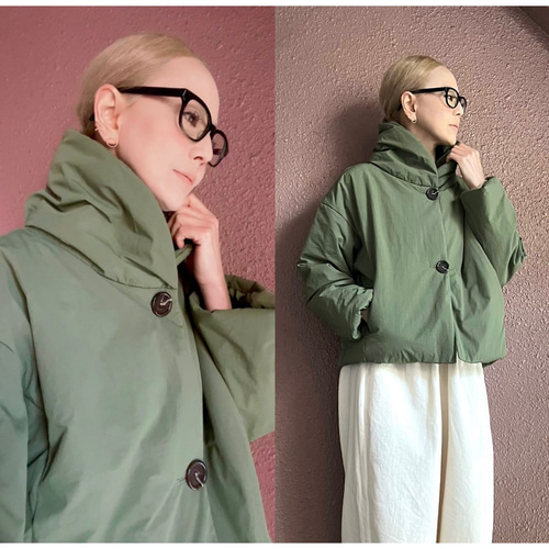 RATA 超軽量＆超あったかもこもこ優秀アウター中綿入り襟は2way 超軽量＆超あったか❤️長さ選べる❤️もこもこ優秀アウター❤️中綿