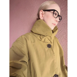 RATA ❤️ 超輕超保暖 ❤️ 蓬鬆優質外套 ❤️ 填充物 ❤️ 2 向領 ❤️ 赭色 第4張的照片