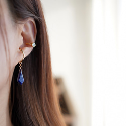 青（ブルー） イヤーカフ・イヤーフック の人気通販｜Creema