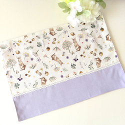 カワウソと看板　フェルト名札　ワッペン カワウソと看板 フェルト名札 ワッペン