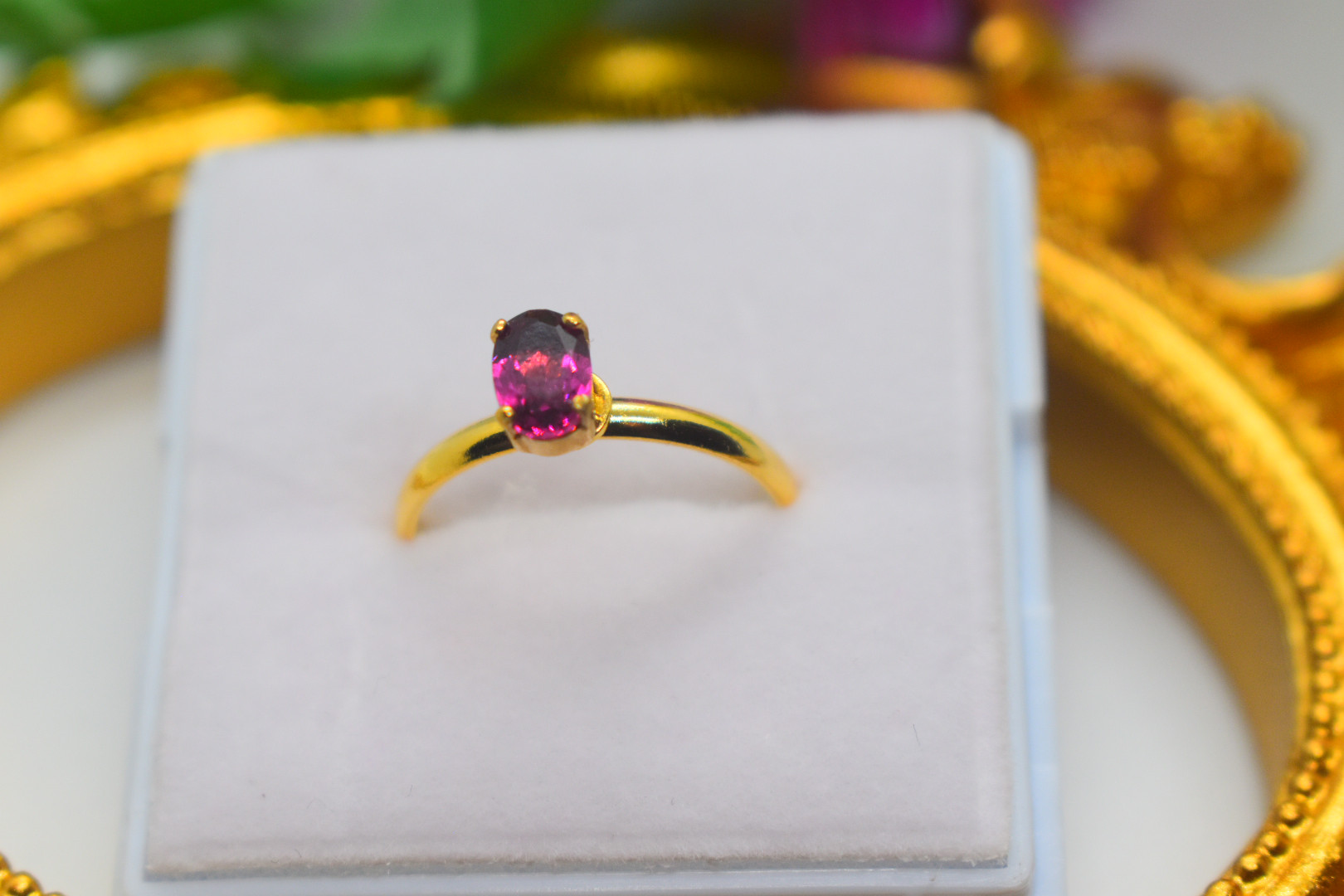 ルビーのリング