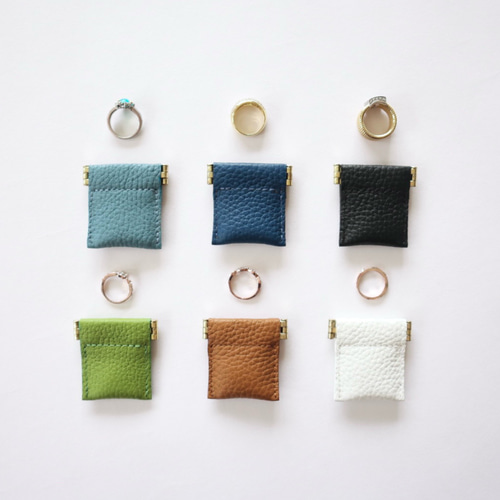 ブシュロン　リングケース・アクセサリーポーチ 楽天市場】アクセサリーポーチ アクセサリーケース レザー 本革