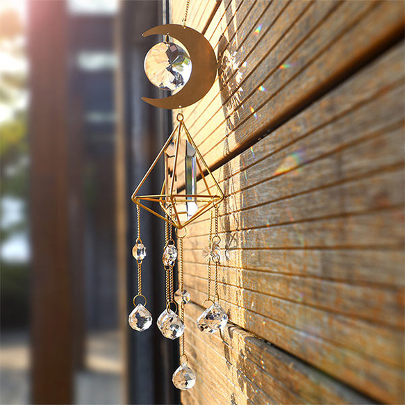 キラキラ輝くクリスタル風鈴 サンキャッチャー 四季工坊 通販 16871781