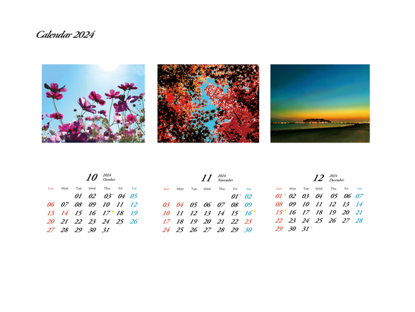 Calendar 2024 5枚目の画像