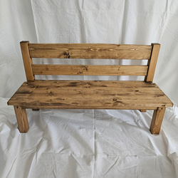 アンティーク風ベンチ 木製 キッズベンチ インテリア ソファ・ベンチ