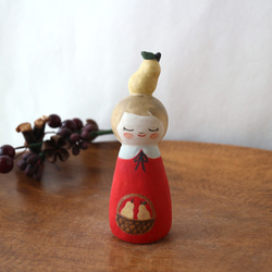 陶器で作った人形 noru doll ( ノルドール ) 紫陽花2 その他人形 福雪