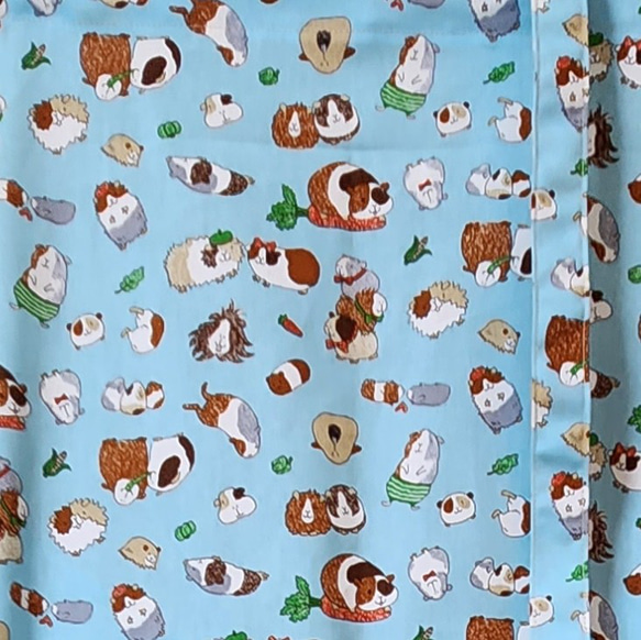 【モルモット柄】エプロン 3枚目の画像