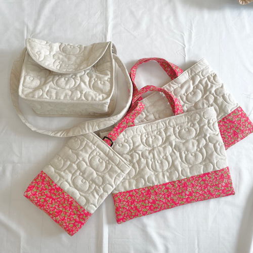 入園入学グッズオーダー承ります レッスンバッグ HARU*HANDMADE