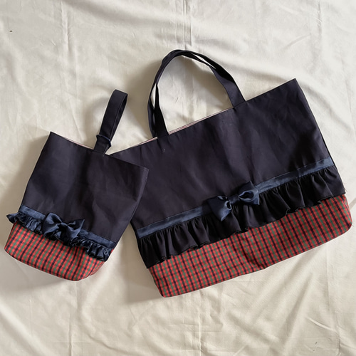 入園入学グッズオーダー承ります レッスンバッグ HARU*HANDMADE