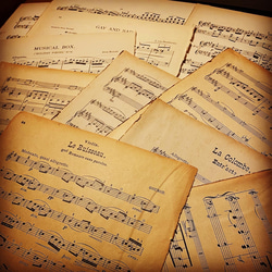 セピア系】紙もの20点セット(海外アンティーク＆ヴィンテージ) その他