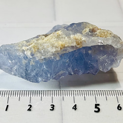 チベット産✨　ブルー　フローライト　蛍石　ラフストーン　原石 5枚目の画像