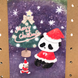 【Xmas】サンタ帽☘ネコちゃんふんわりチャーム 4582205761307.jpg