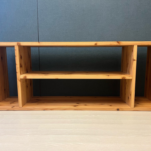 送料無料】 テレビボード シェルフ 小物置き シンプル 120cm×30cm×50cm